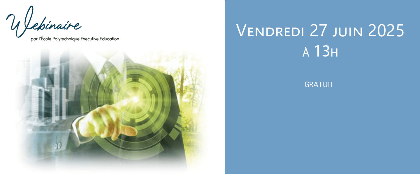 Webinaire de présentation - Stratège de la transformation durable Webinaire de présentation - Stratège de la transformation durable