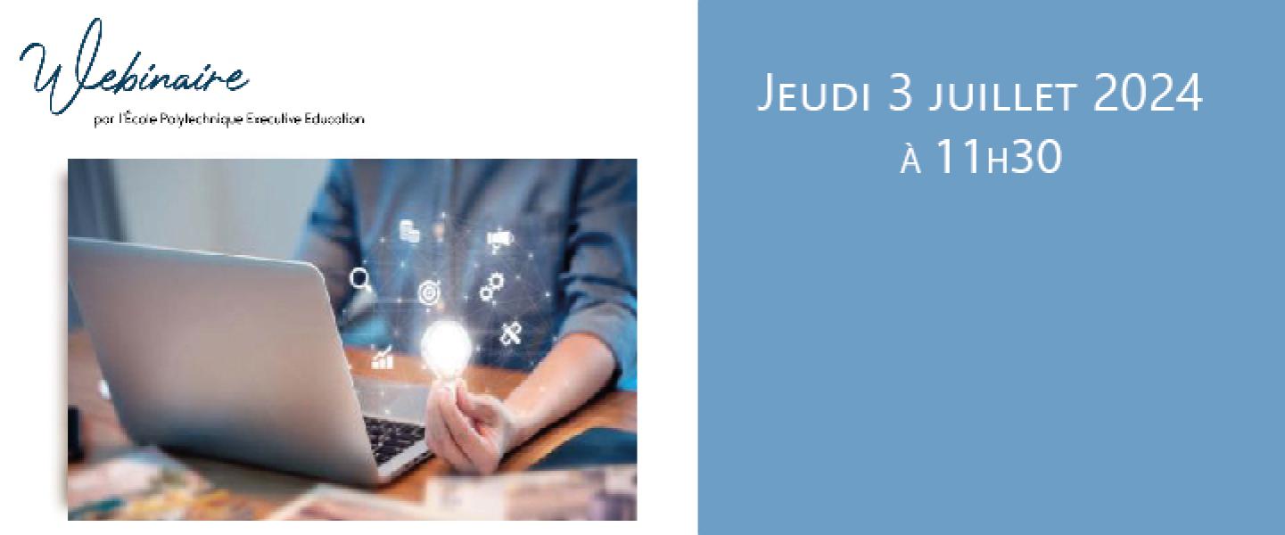 Webinaire Management de l'innovation technologique Webinaire Management de l'innovation technologique