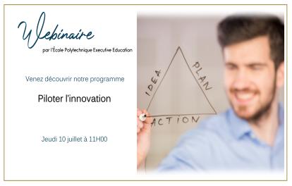 Webinaire Piloter l'innovation