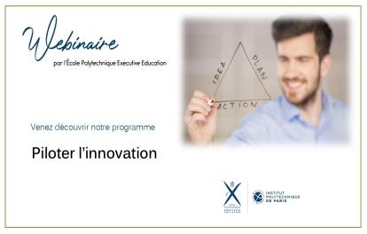 Webinaire Piloter l'innovation