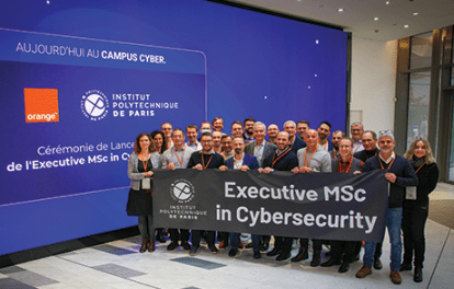 Lancement Executive MSc in Cybersecurity - Campus Cyber - 2022
